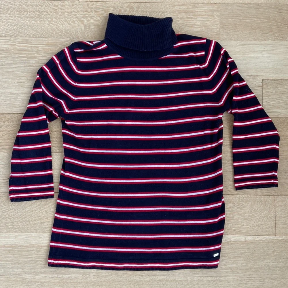 Tommy Hilfiger Striped Turtleneck Sweater - Picture 5 of 10